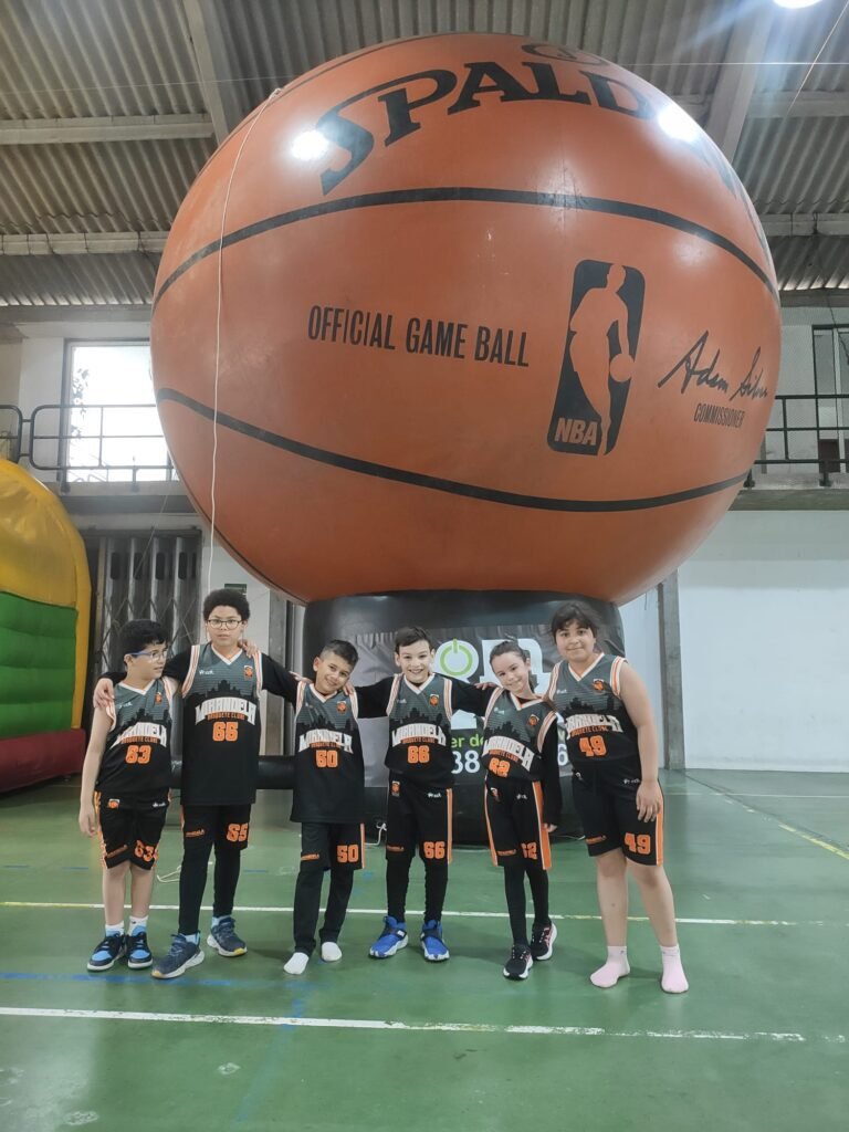 equipa de basquete -foto de grupo